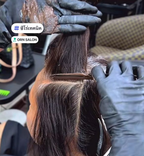 ORN SALON - ทางเลือกใหม่ ของการปิดผมขาว แบบซีโร่เทคนิค